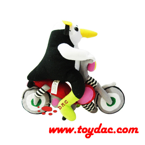 Pingüino de juguete animal de dibujos animados de peluche