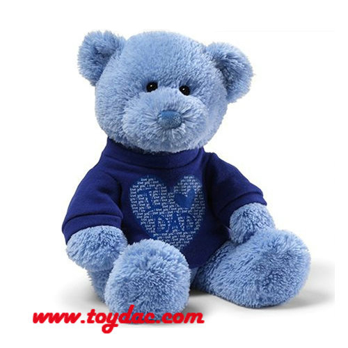 Camiseta Peluche Oso Azul