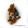 Peluche Bosque Juguete Mono Dorado