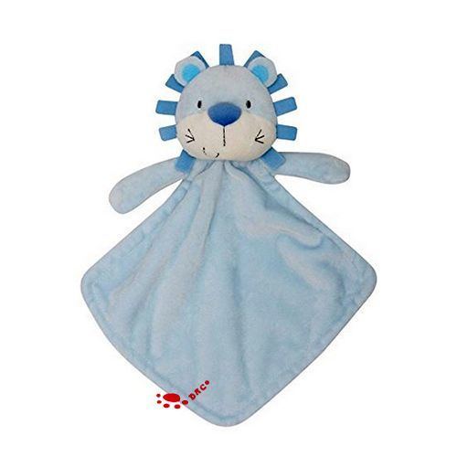 Juguete de bolos de peluche de conejo azul de peluche