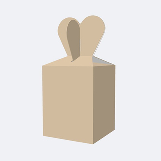 caja de regalo con forma de conejo de juguete para niños