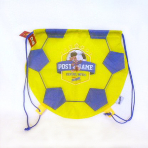 Bolsa con forma de balón de fútbol de juguete para niños. 