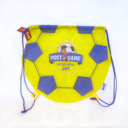 Bolsa con forma de balón de fútbol de juguete para niños. 